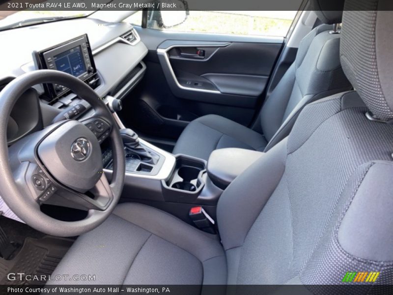 Magnetic Gray Metallic / Black 2021 Toyota RAV4 LE AWD