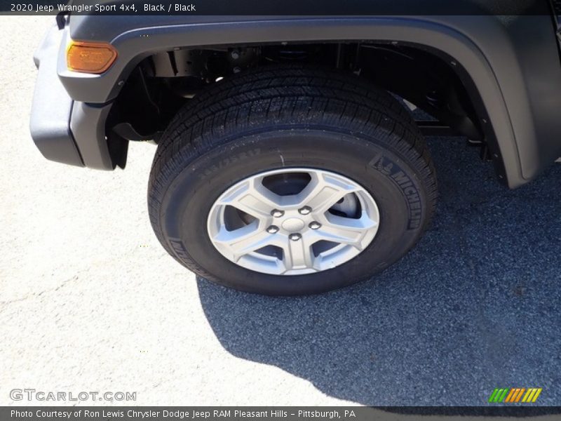 Black / Black 2020 Jeep Wrangler Sport 4x4