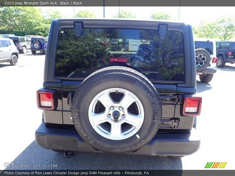Black / Black 2020 Jeep Wrangler Sport 4x4