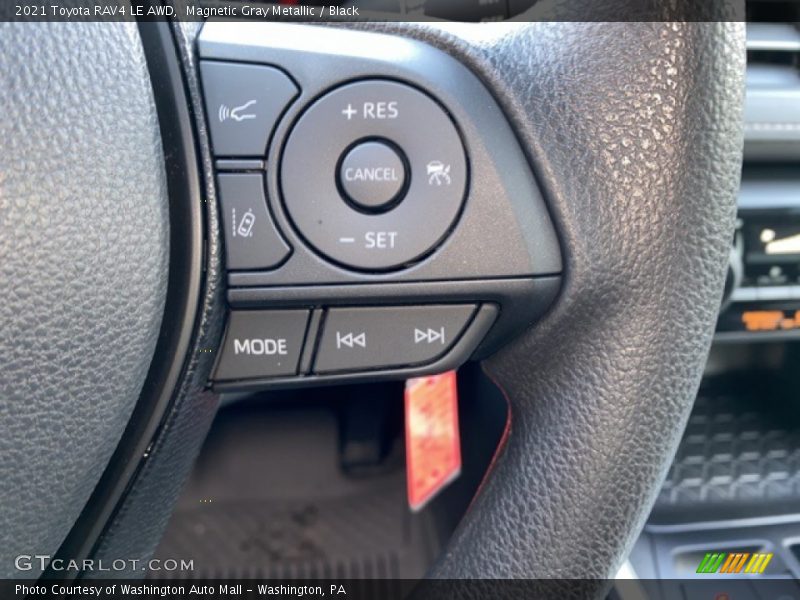 Magnetic Gray Metallic / Black 2021 Toyota RAV4 LE AWD
