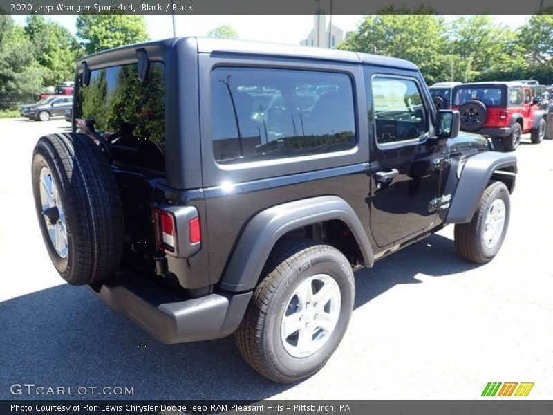 Black / Black 2020 Jeep Wrangler Sport 4x4