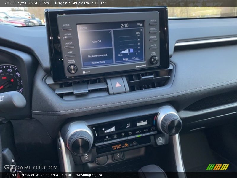 Magnetic Gray Metallic / Black 2021 Toyota RAV4 LE AWD