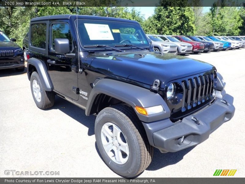 Front 3/4 View of 2020 Wrangler Sport 4x4