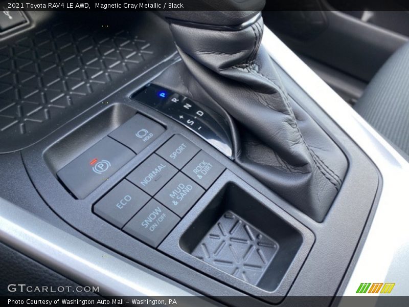 Magnetic Gray Metallic / Black 2021 Toyota RAV4 LE AWD