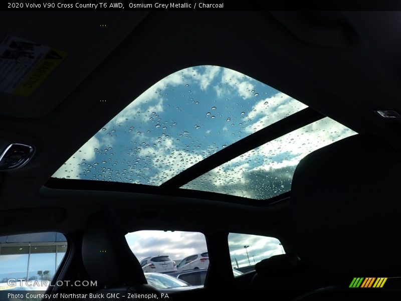 Sunroof of 2020 V90 Cross Country T6 AWD