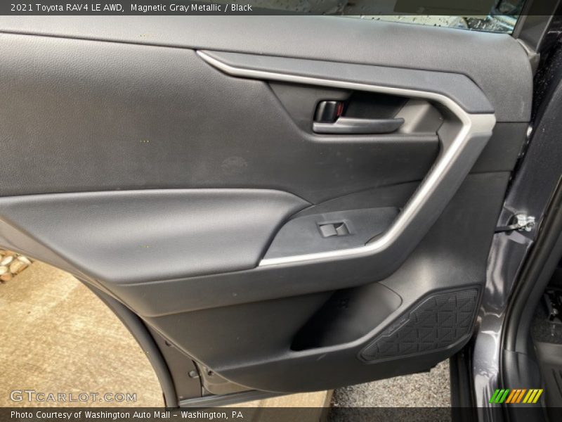 Magnetic Gray Metallic / Black 2021 Toyota RAV4 LE AWD