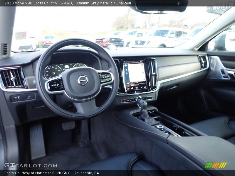  2020 V90 Cross Country T6 AWD Charcoal Interior