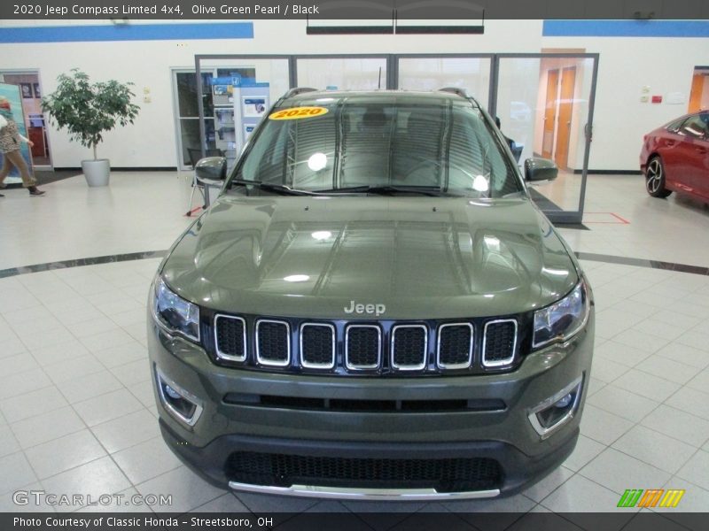 Olive Green Pearl / Black 2020 Jeep Compass Limted 4x4