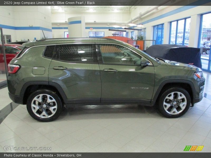 Olive Green Pearl / Black 2020 Jeep Compass Limted 4x4