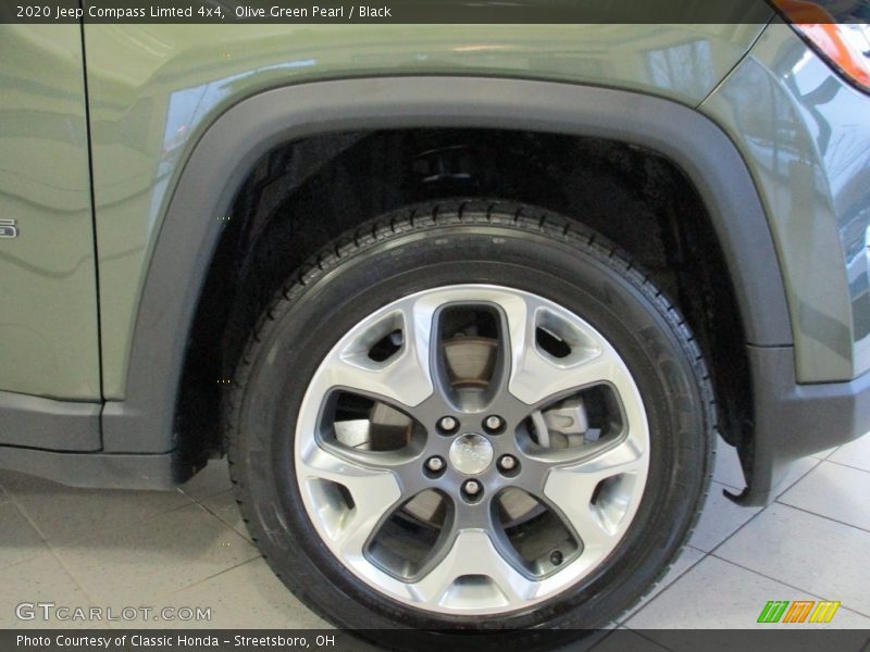 Olive Green Pearl / Black 2020 Jeep Compass Limted 4x4