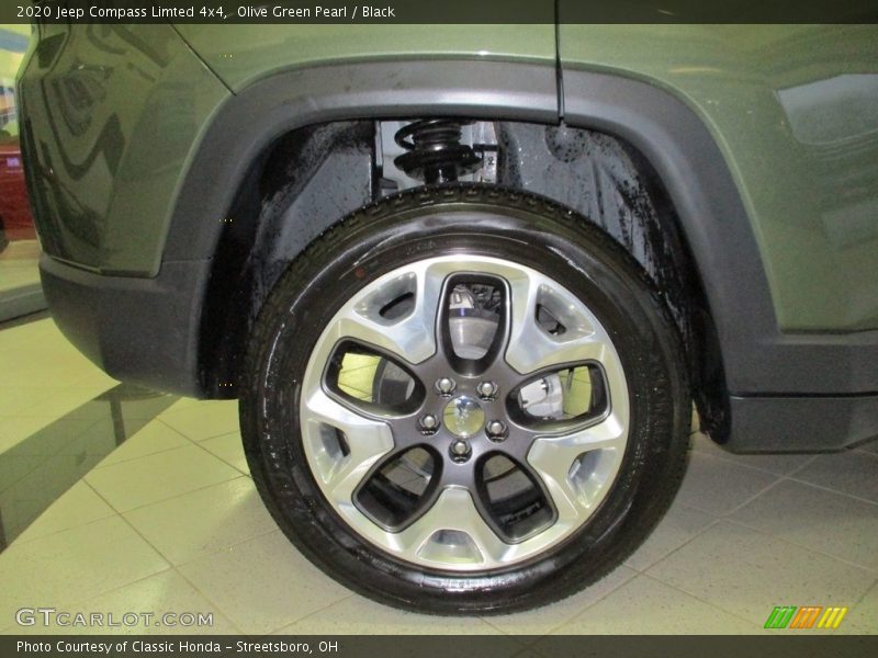 Olive Green Pearl / Black 2020 Jeep Compass Limted 4x4