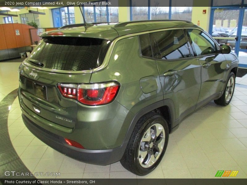Olive Green Pearl / Black 2020 Jeep Compass Limted 4x4