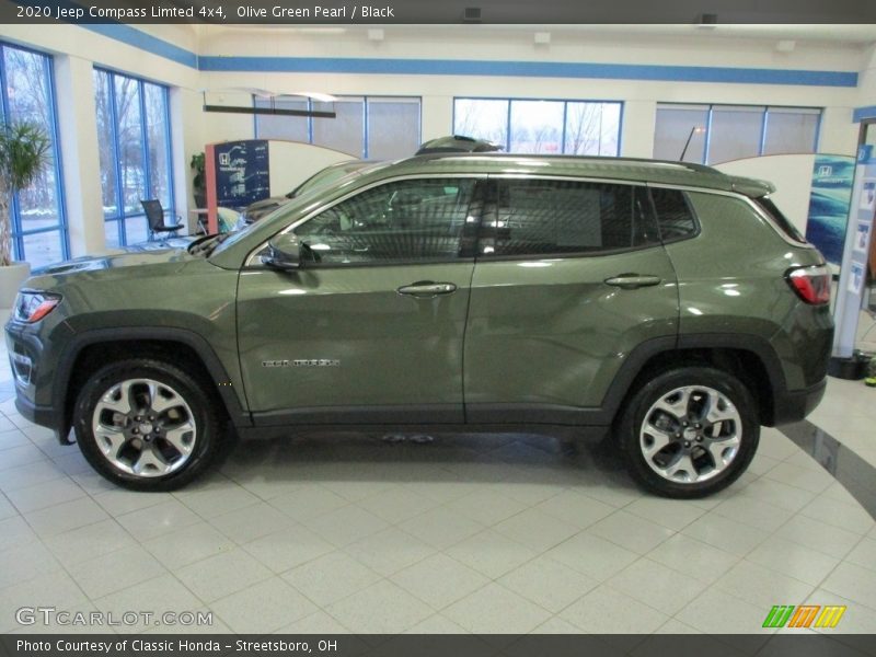 Olive Green Pearl / Black 2020 Jeep Compass Limted 4x4
