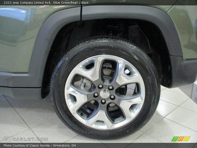 Olive Green Pearl / Black 2020 Jeep Compass Limted 4x4