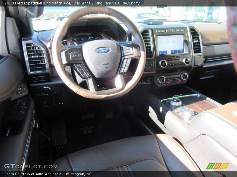 Star White / King Ranch Del Rio/Ebony 2020 Ford Expedition King Ranch 4x4