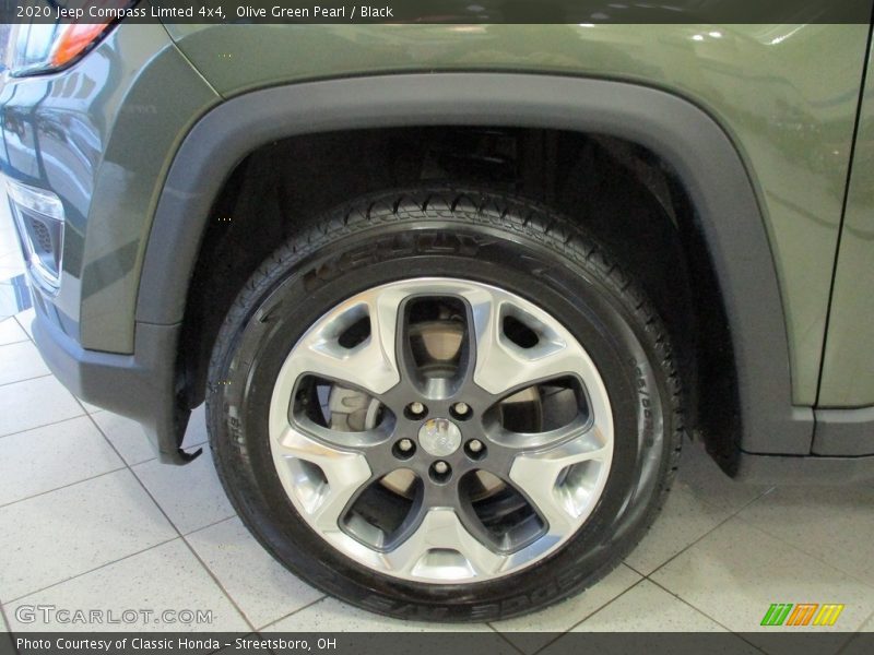 Olive Green Pearl / Black 2020 Jeep Compass Limted 4x4