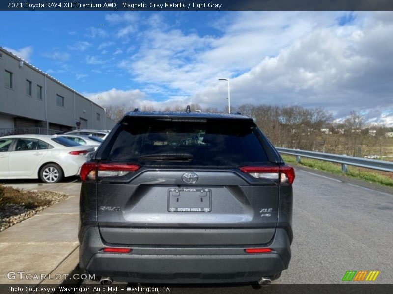 Magnetic Gray Metallic / Light Gray 2021 Toyota RAV4 XLE Premium AWD