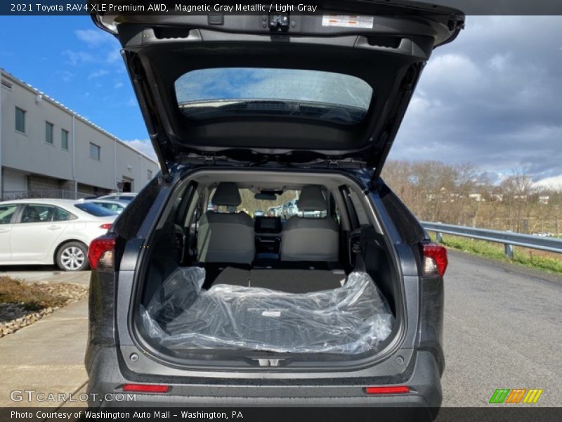 Magnetic Gray Metallic / Light Gray 2021 Toyota RAV4 XLE Premium AWD