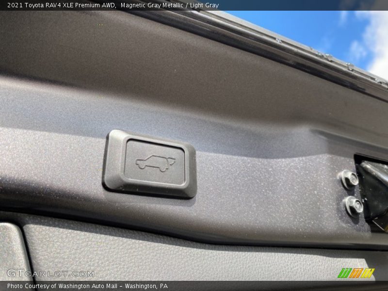 Magnetic Gray Metallic / Light Gray 2021 Toyota RAV4 XLE Premium AWD