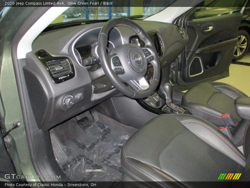 Olive Green Pearl / Black 2020 Jeep Compass Limted 4x4