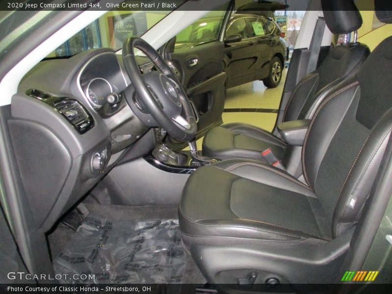 Olive Green Pearl / Black 2020 Jeep Compass Limted 4x4