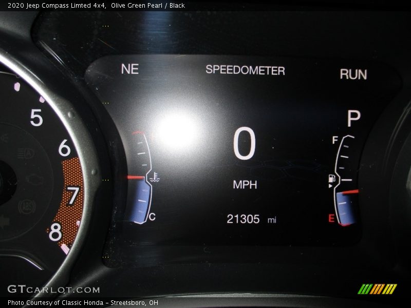 Olive Green Pearl / Black 2020 Jeep Compass Limted 4x4