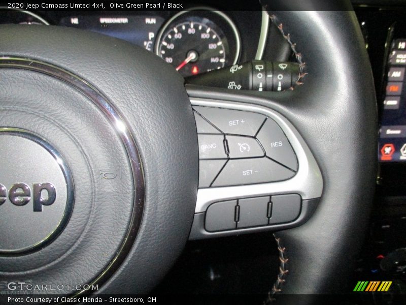 Olive Green Pearl / Black 2020 Jeep Compass Limted 4x4