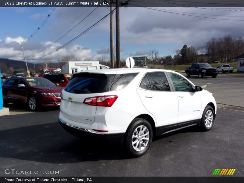 Summit White / Jet Black 2021 Chevrolet Equinox LT AWD
