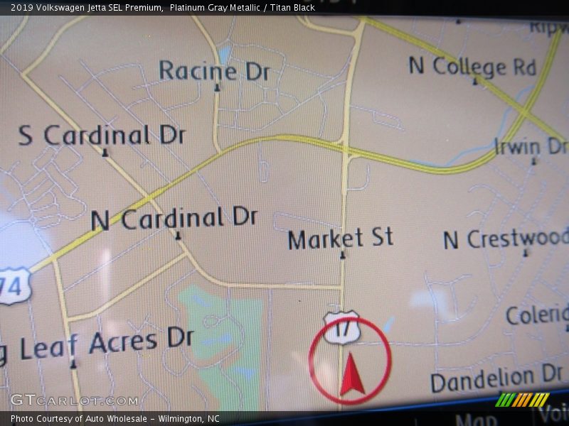 Platinum Gray Metallic / Titan Black 2019 Volkswagen Jetta SEL Premium