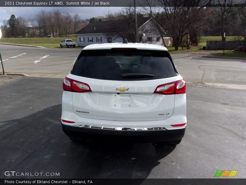 Summit White / Jet Black 2021 Chevrolet Equinox LT AWD