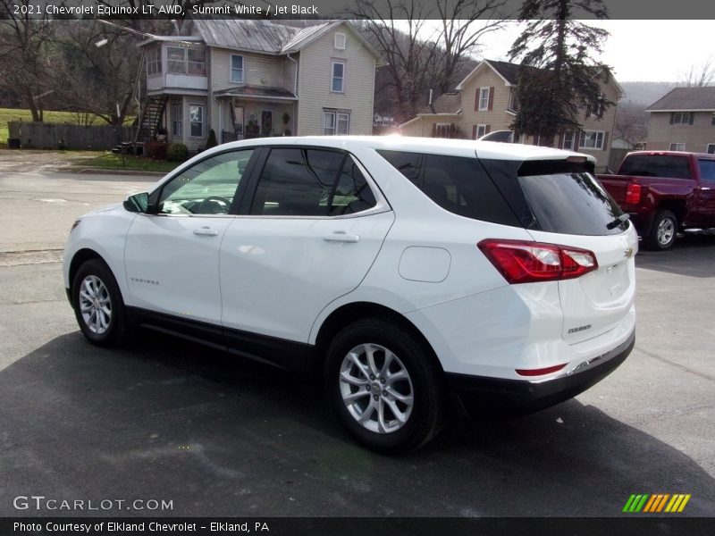 Summit White / Jet Black 2021 Chevrolet Equinox LT AWD