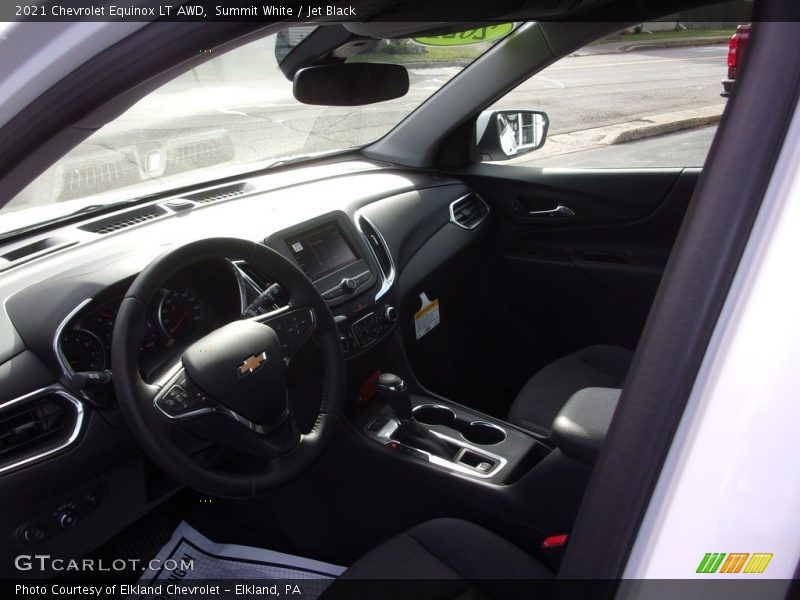 Summit White / Jet Black 2021 Chevrolet Equinox LT AWD