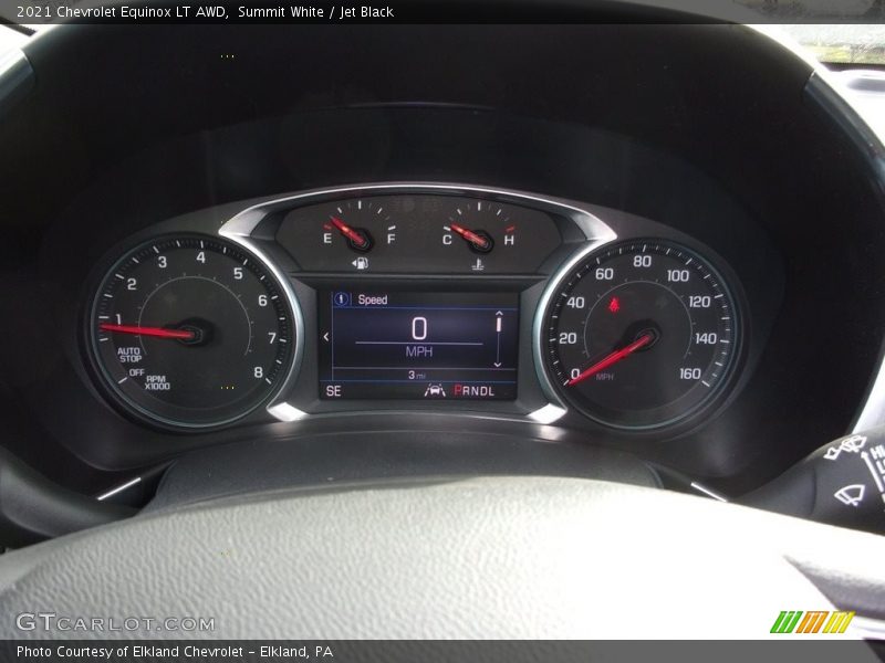Summit White / Jet Black 2021 Chevrolet Equinox LT AWD