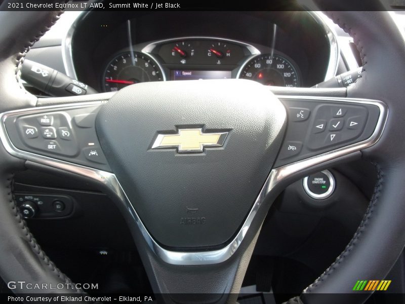 Summit White / Jet Black 2021 Chevrolet Equinox LT AWD