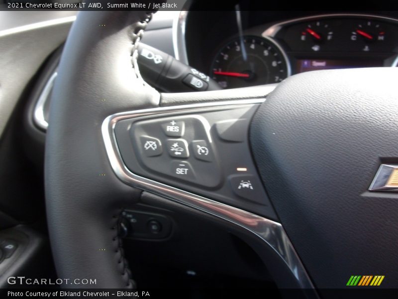 Summit White / Jet Black 2021 Chevrolet Equinox LT AWD