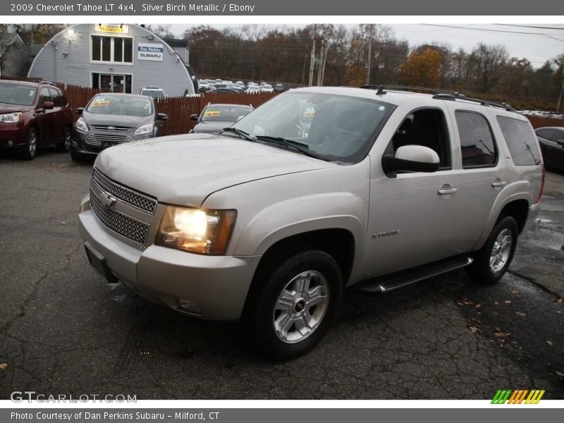 Silver Birch Metallic / Ebony 2009 Chevrolet Tahoe LT 4x4