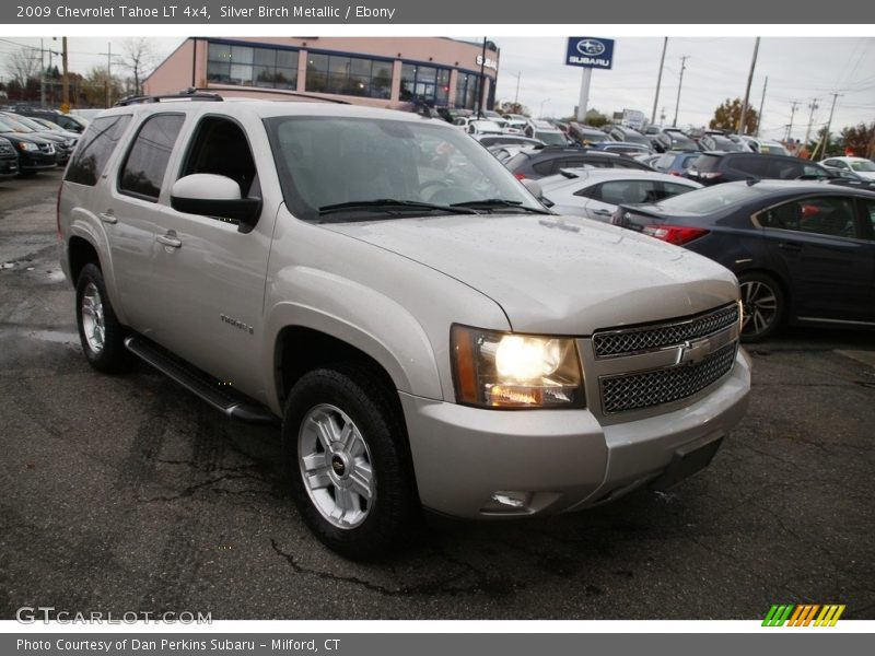 Silver Birch Metallic / Ebony 2009 Chevrolet Tahoe LT 4x4