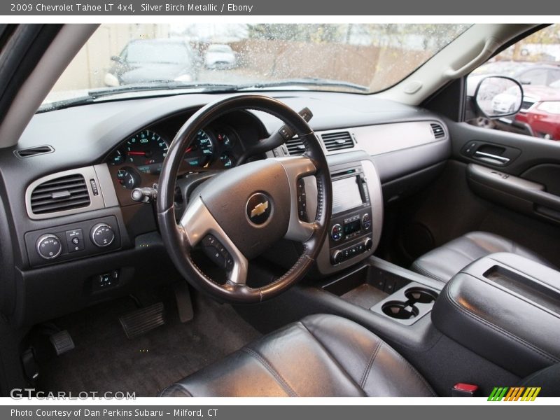 Silver Birch Metallic / Ebony 2009 Chevrolet Tahoe LT 4x4