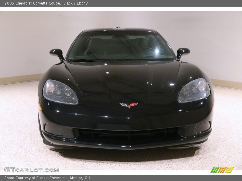 Black / Ebony 2005 Chevrolet Corvette Coupe