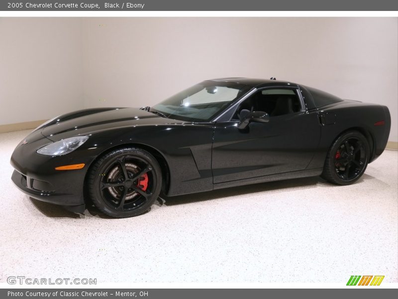 Black / Ebony 2005 Chevrolet Corvette Coupe