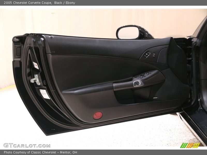 Black / Ebony 2005 Chevrolet Corvette Coupe