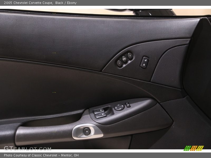 Black / Ebony 2005 Chevrolet Corvette Coupe