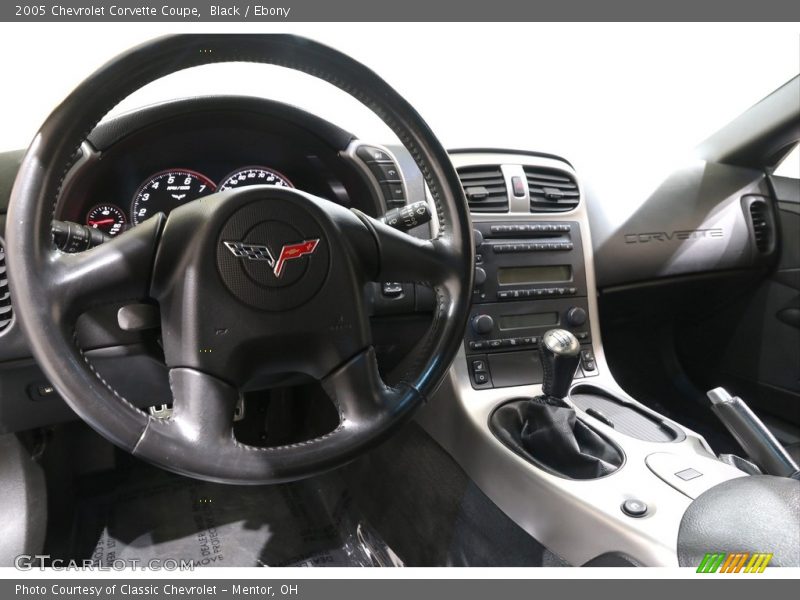 Black / Ebony 2005 Chevrolet Corvette Coupe