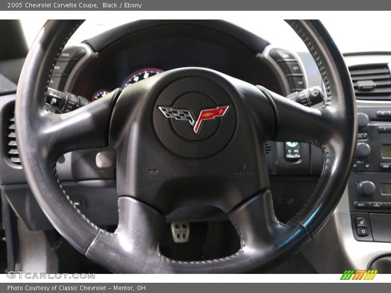 Black / Ebony 2005 Chevrolet Corvette Coupe