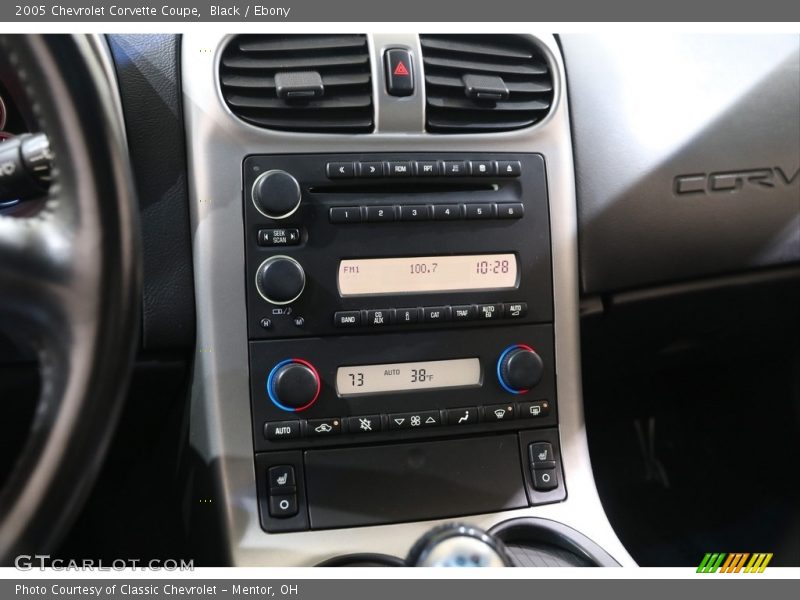 Black / Ebony 2005 Chevrolet Corvette Coupe