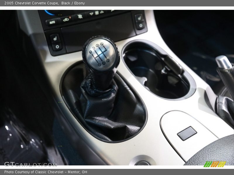 Black / Ebony 2005 Chevrolet Corvette Coupe