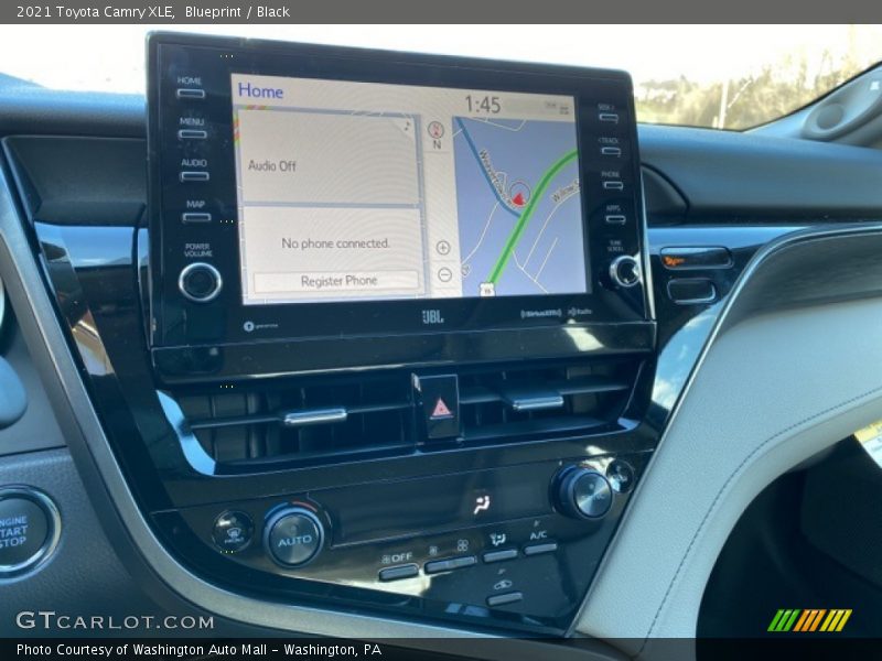 Blueprint / Black 2021 Toyota Camry XLE