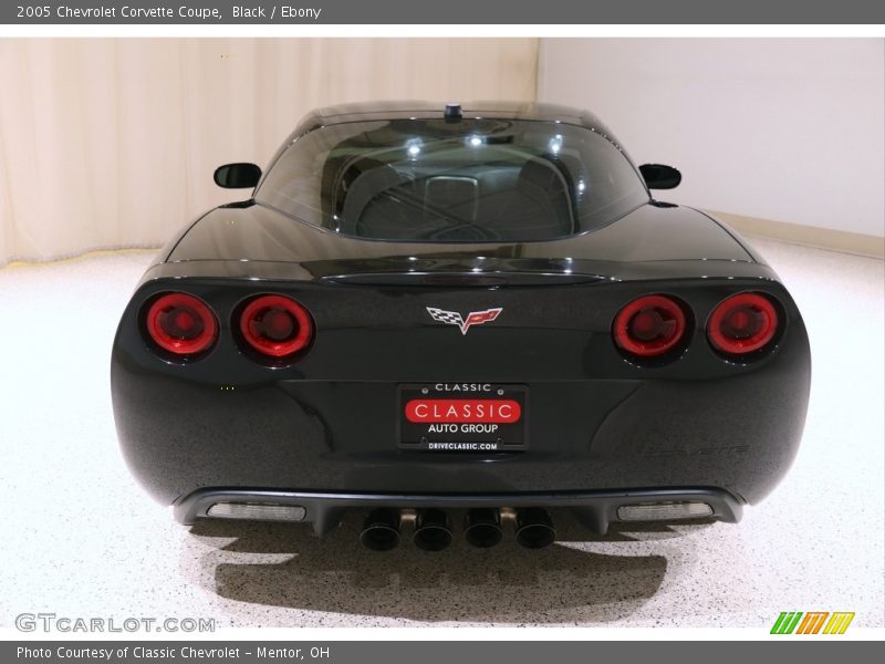 Black / Ebony 2005 Chevrolet Corvette Coupe