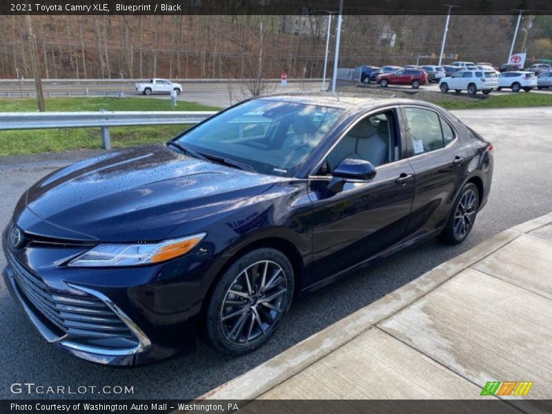 Blueprint / Black 2021 Toyota Camry XLE