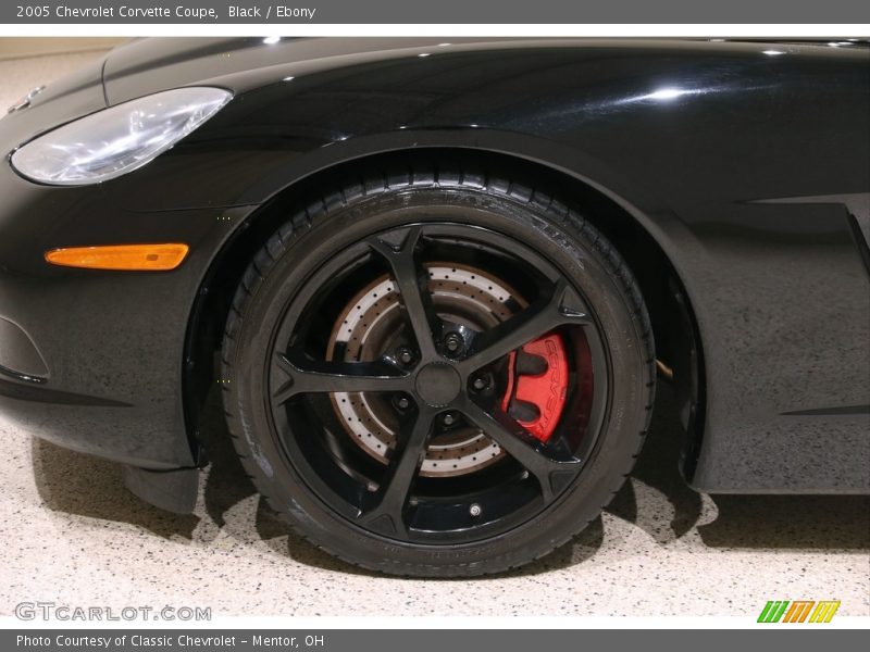 Black / Ebony 2005 Chevrolet Corvette Coupe